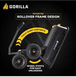 Gorilla garden cart