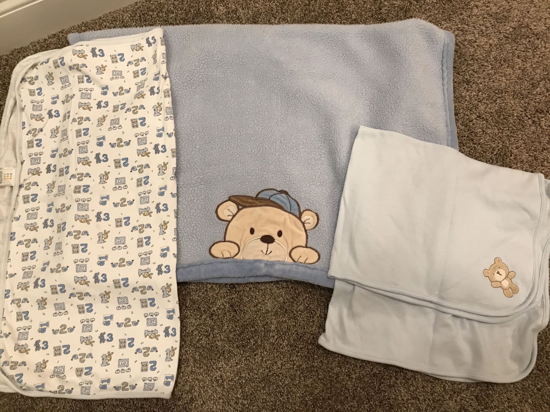 Baby boys blanket lot