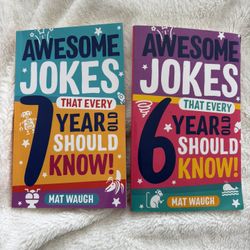 Books: Awesome jokes 6 And 7 year Olds $5 