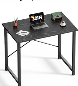 32-Inch Black Computer Desk