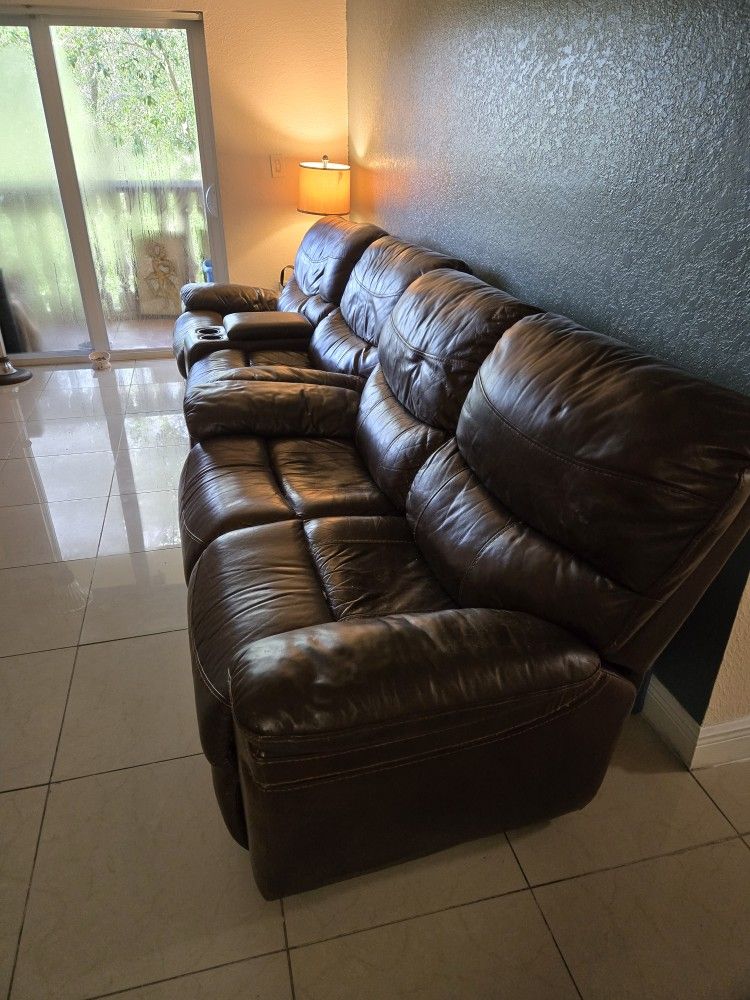 Sofa &love Seat Leather Recliner