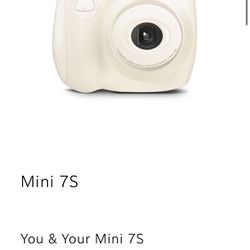 Fujifilm Instax Mini 7S-White