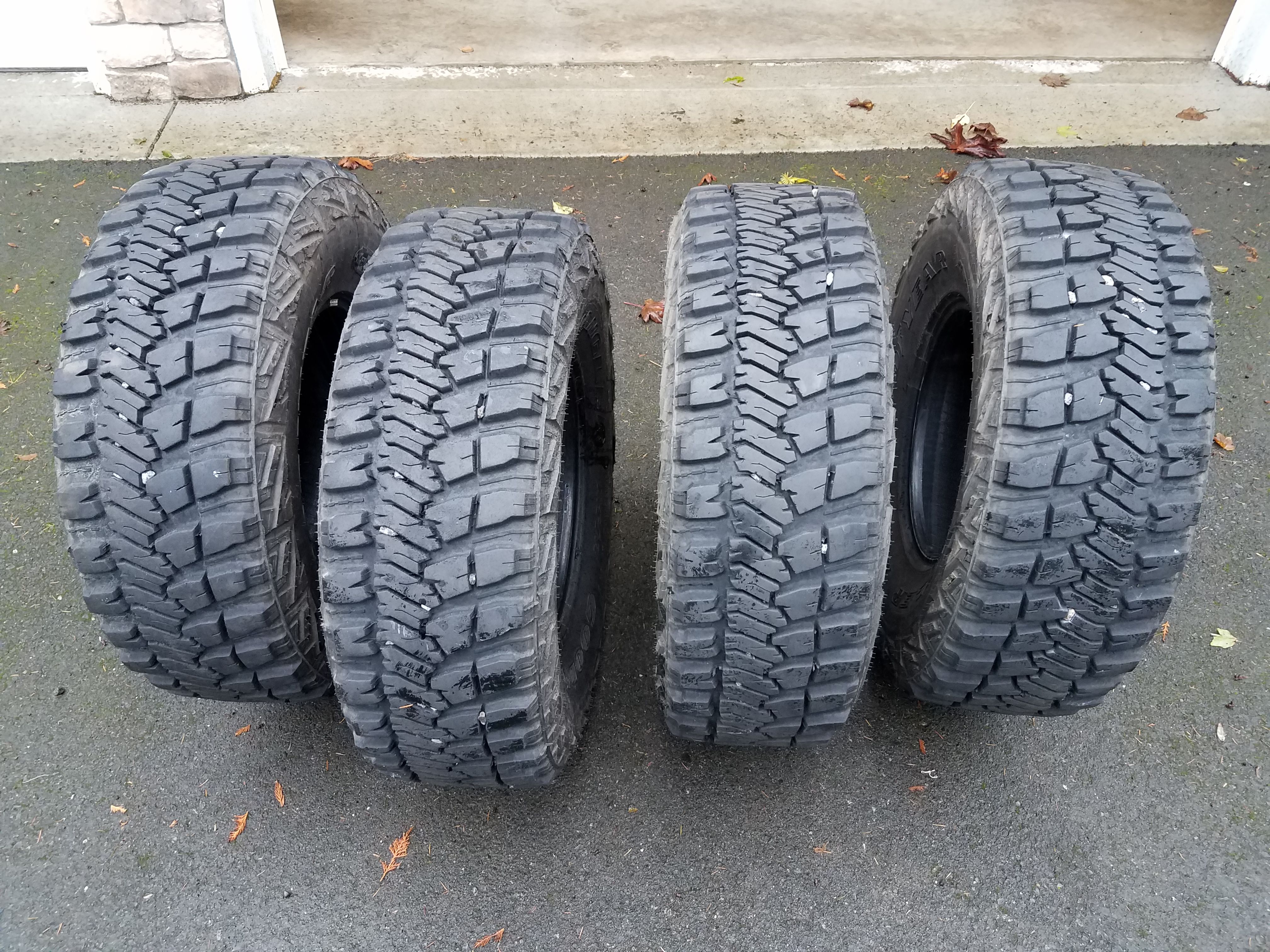 ** GOODYEAR WRANGLER MT/R TIRES  for Sale in Enumclaw, WA -  OfferUp
