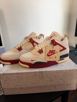 Men size 6.5/women 8 Jordan 4 Brick after Brick