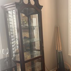 Curio Cabinet With Light