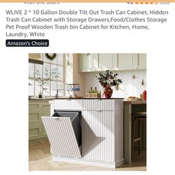 Trash can cabinet Or laundry Cabinete Cajonera
