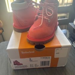 Pink Timberland Boots 