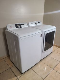 Samsung Washer And Electric Dryer Free Deliver And Install 6 Month Warranty.