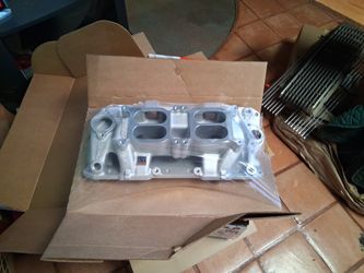Sbc Dual Quad Gap Intake Manifold