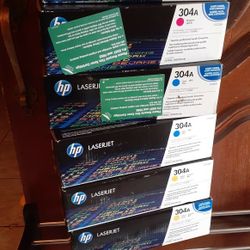HP 304A LASERJET TONER CARTRIDGES - $75.00 Each
