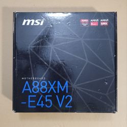 MSI A88Xm Motherboard Combo - AMD Athlon X4 860k CPU, 8GB RAM, Fan, Cooler, & io Backplate!