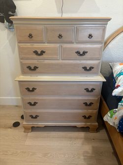 Submit cabinet tall 9 drawer dresser