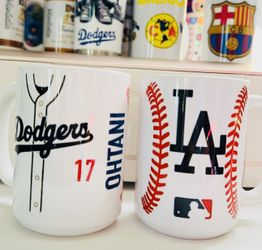 Dodgers Championship Cups 