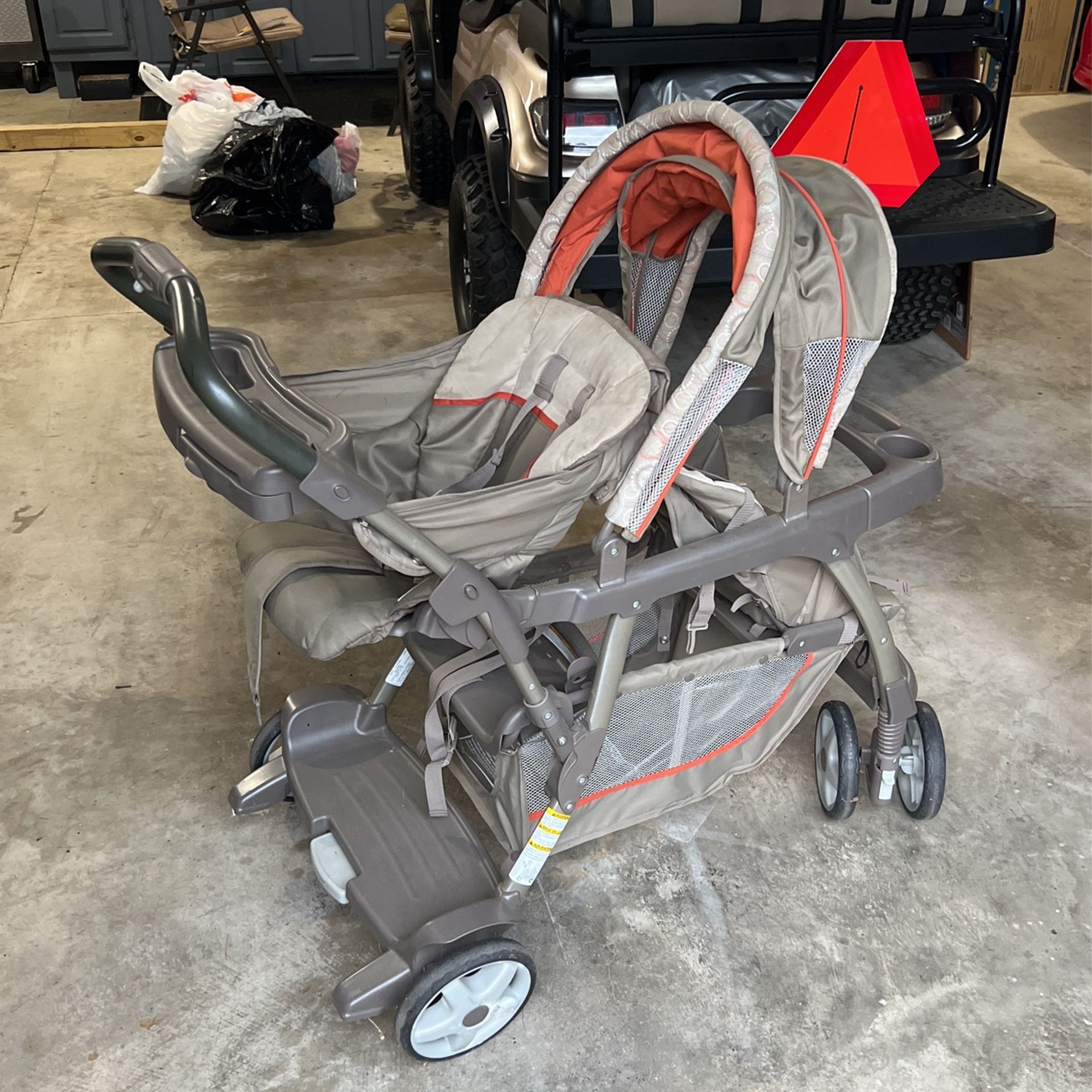 Double Baby Stroller