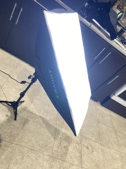 Continuing light 2 soft box studio light