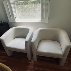 Barrel Accent Chairs