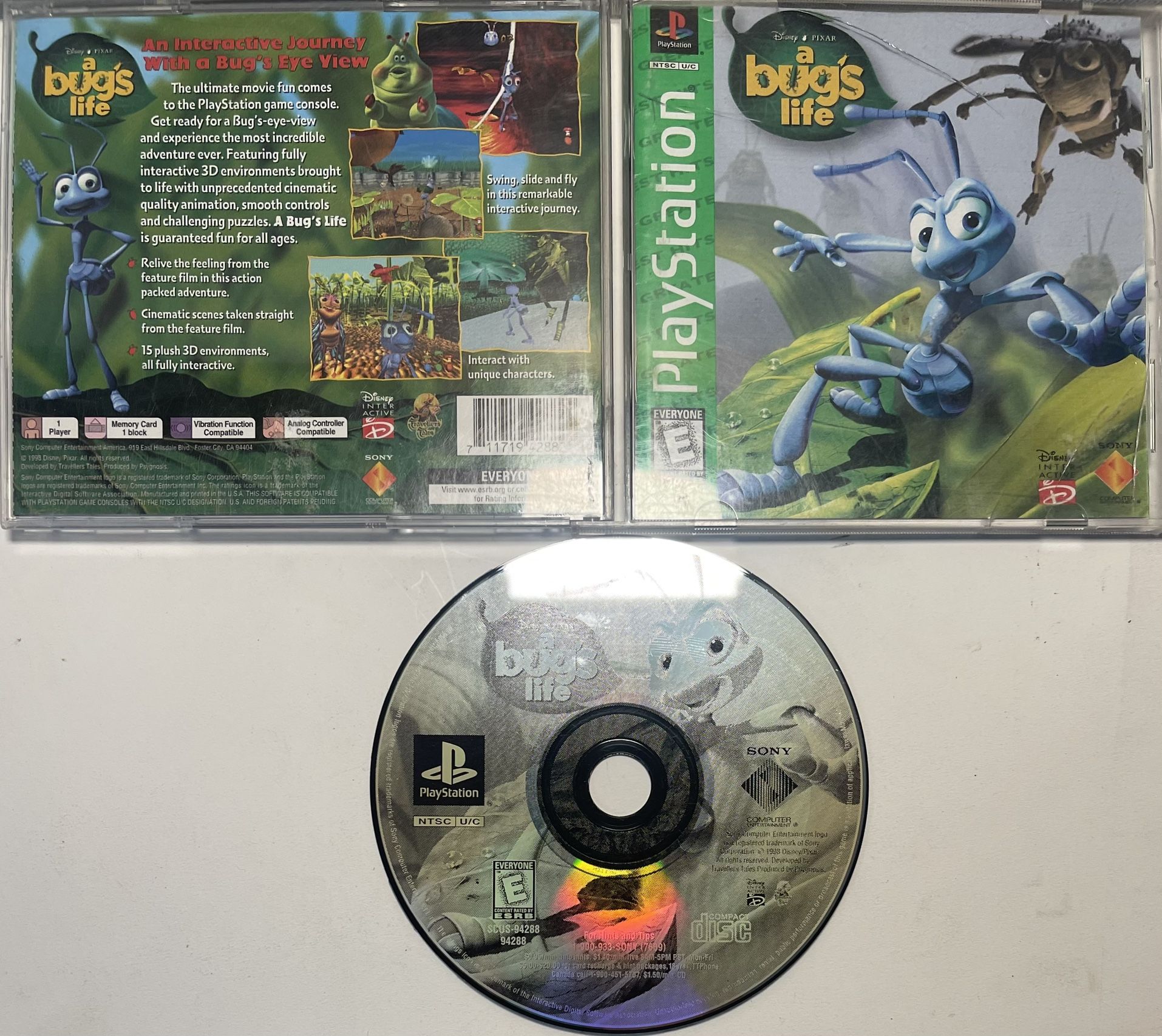 A BUG'S LIFE -Greatest Hits- Game