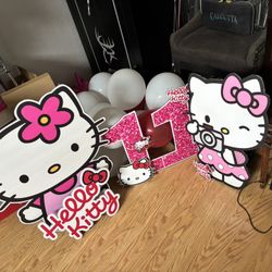 Hello Kitty Birthday Party Decor