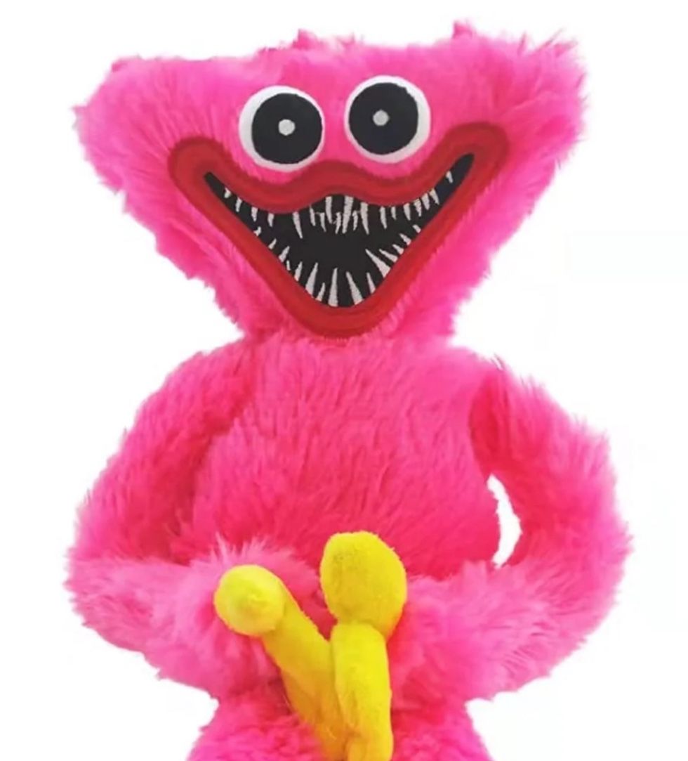 Large 32” Kissy Missy Huggy Wuggy Plush - Poppy Playtime