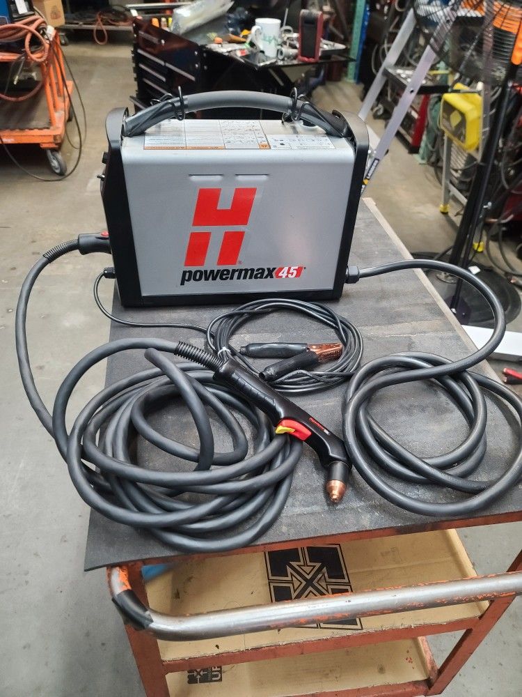 Hypertherm Powermax 45 Brand New With Cnc Port Plasma Cutter