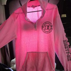 PINK pull over hoodie