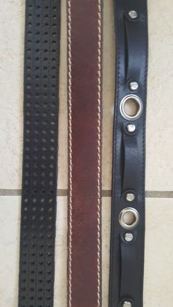 Men's belts sz L