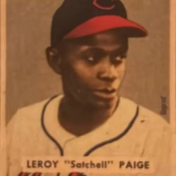 1949 Bowman #224 Leroy "Satchel" Paige Baseball Card Excellent Condition!