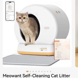 MEOWANT SELF CLEANING LITTER BOX