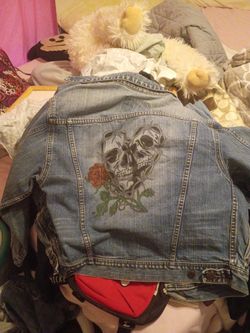 Abercrombie Jean Jacket Size L