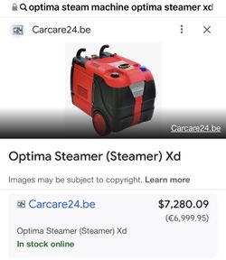 Optima Steamer Machine