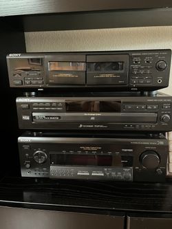 Vintage Sony Stereo System
