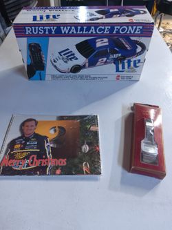 Nascar Rusty Wallace Collectibles