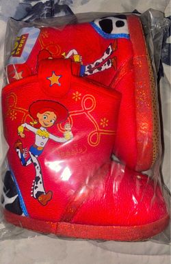 Toy Story Jessie Kids Cowboy Slippers (Size:9/10) 👉$10 (New)👈