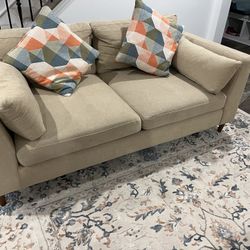 Crate And Barrel Sofa Set 