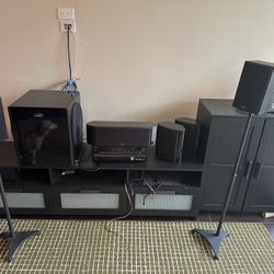 Polk Audio Speakers w/ Receiver Included 