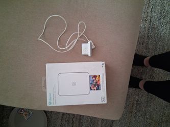 Duo Deal Lifeprint Pboto And Video Printer With Ipod Nano!