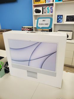 🚨 Apple iMac All-in-One PC (Brand New) – 50% Off Today! 4.5K Display + M1 Power 🤑 iMac 24 inch M1 Chip Personal Computer – Just $1,099 or $1 Down wi