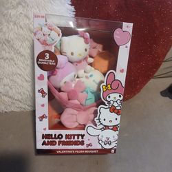 Hello Kitty Valentines Plush Bouquet 