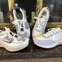 Women’s 7.5 Nike Running shoes. 2 pairs