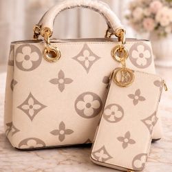 Purse And Wallet Set Monogram