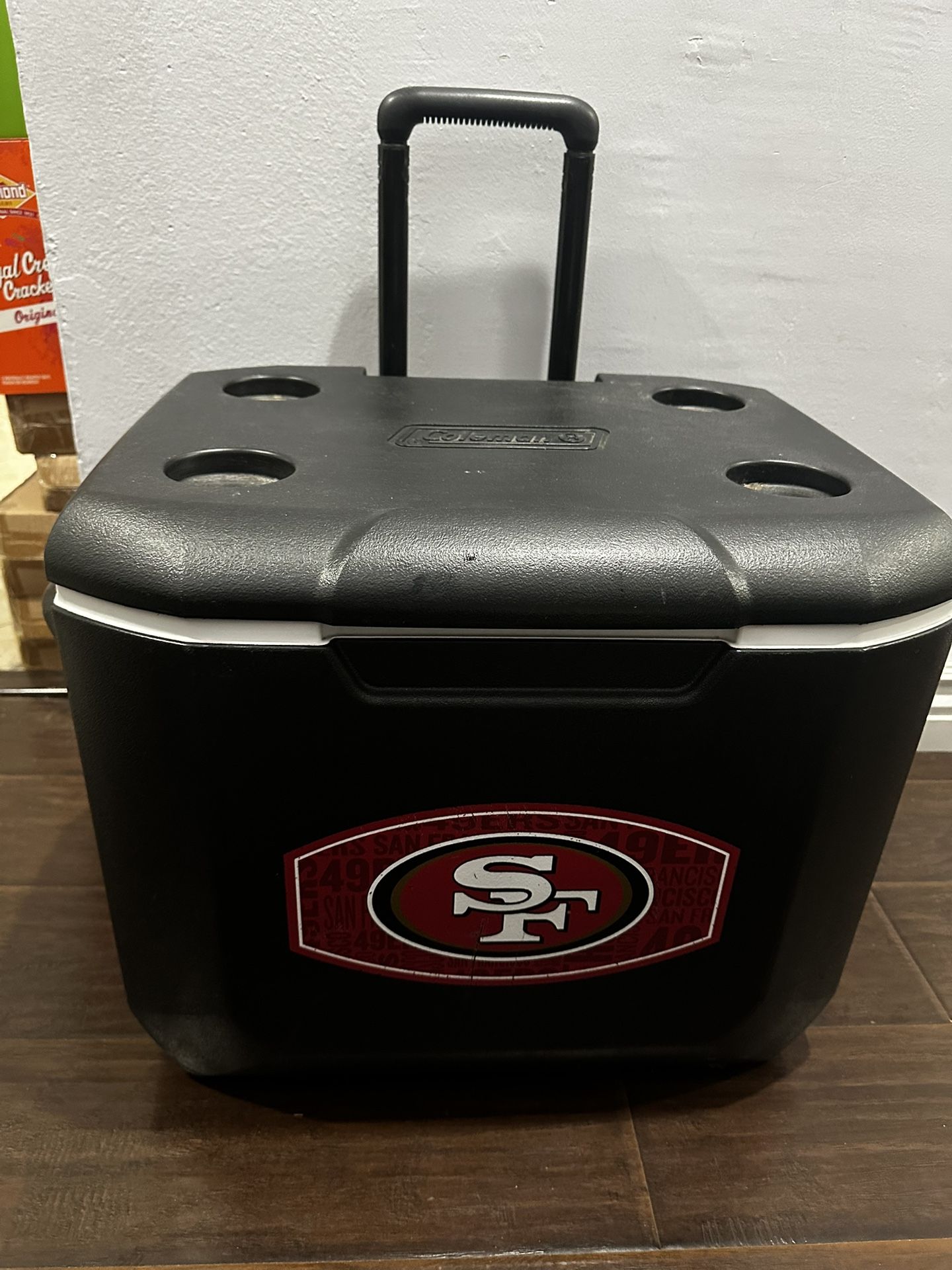 Niners Coleman wheel cooler