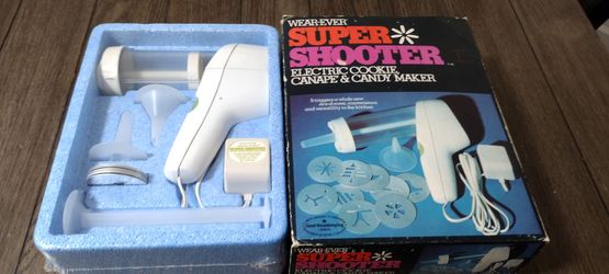 Vintage Wearever 70001 New Sealed Electric Cookie Maker NOS