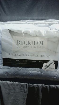 Beckham Luxury Microsoft Mattress Pad King Size