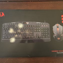Keyboard & Mouse 2 In 1 Red Dragon