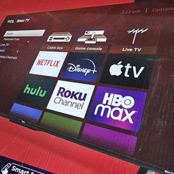 Brand New 43"  TCL Smart TV 