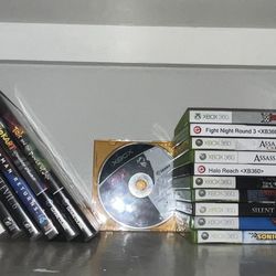 Video Games GameCube, Xbox 360, Ps2, PS3