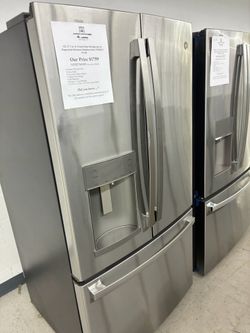 $1759 GE French Door Refrigerator Stainless Steel