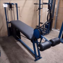 Miami
NAUTILUS 1st Generation Prone Leg Curl / Hamstring extension GymMachine.
Delivery for extra