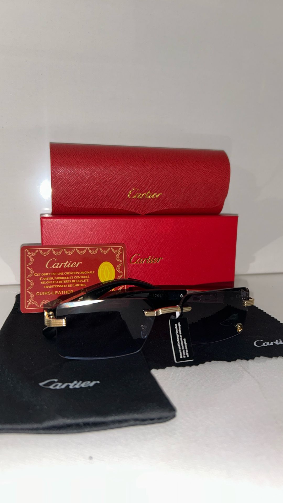 Blue Cartiers Sunglasses