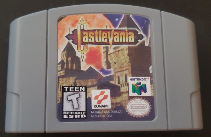 Castlevania Nintendo 64 Video Game Cartridge N64
